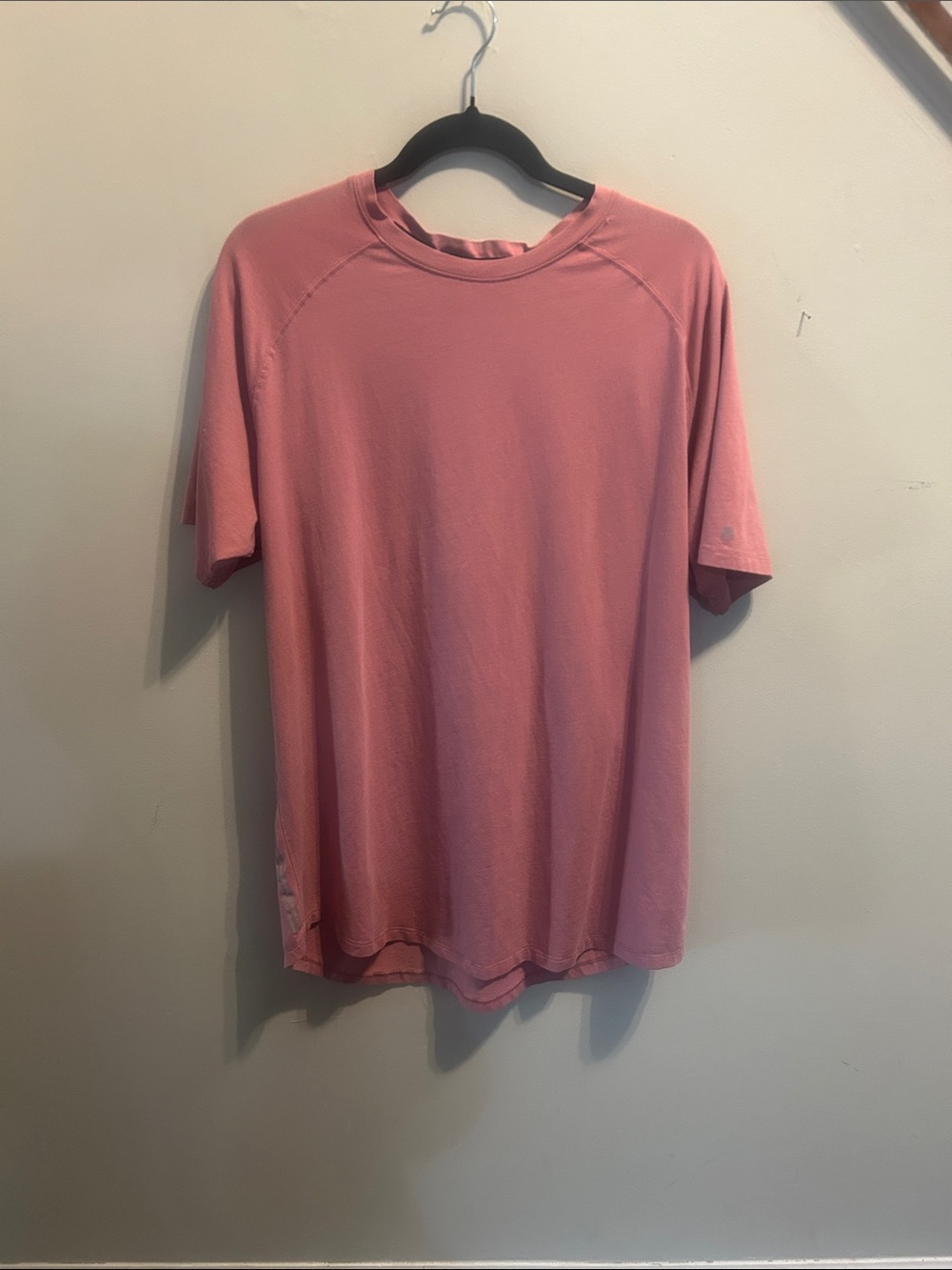 Kenneth Cole Men's Dusty Rose Short Sleeve Crew Tee
